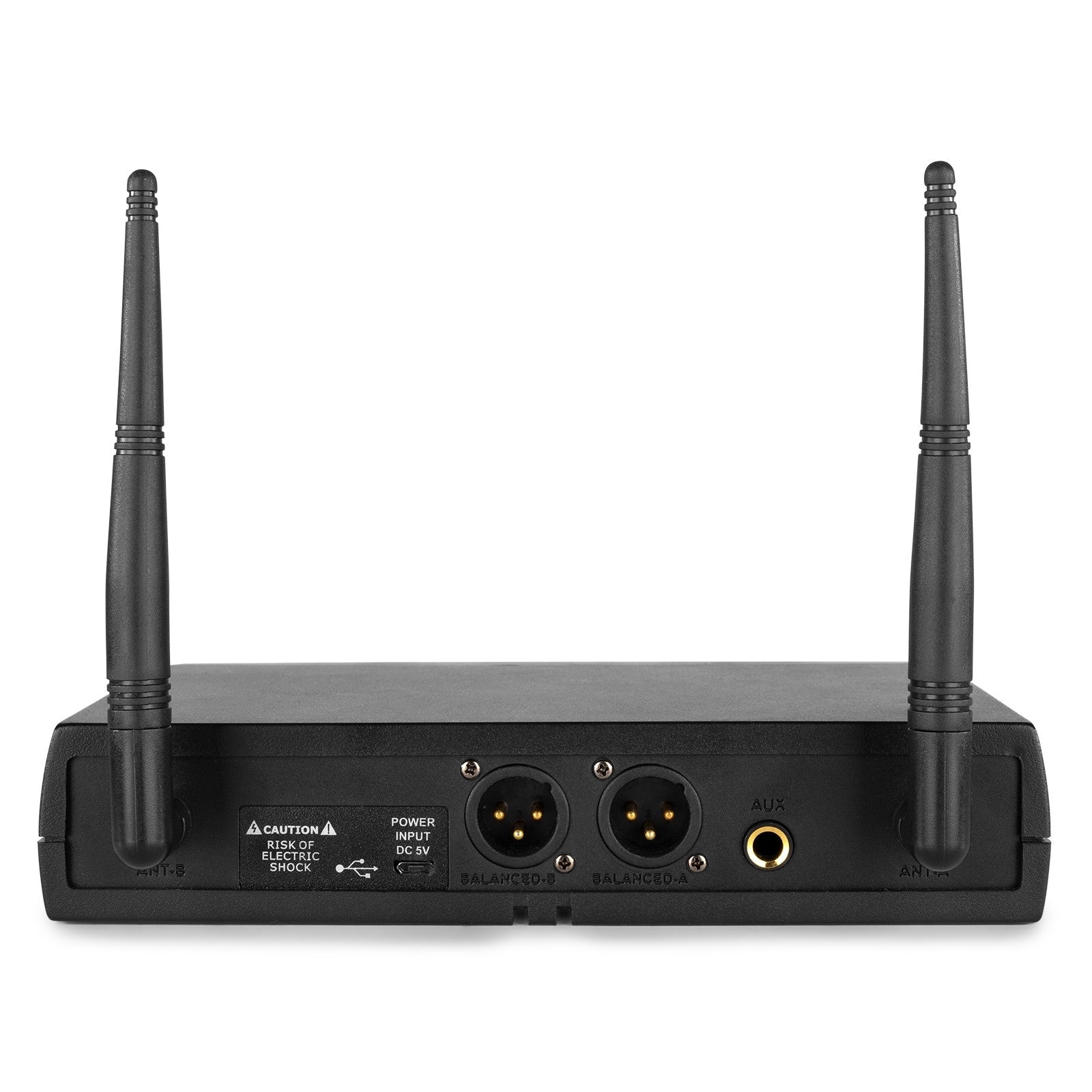 Vonyx WM62 - Micrófono inalámbrico UHF 16Ch con 2 micrófonos de mano - Tempo Shop