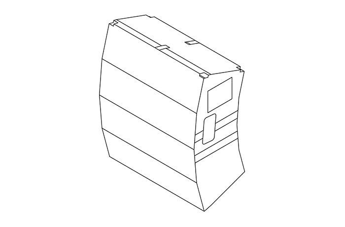 JBL Professional VTX-A12-VT-CVR - Heavy-Duty Vertical Carrier Cover (4 x VTX A12)