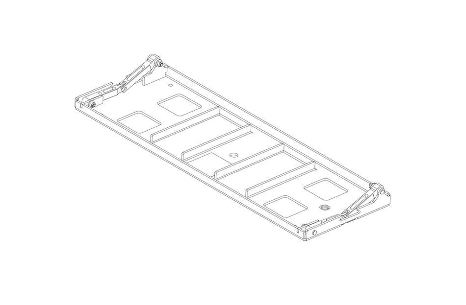 JBL Professional VTX-V20-BP - Universal Baseplate for Floor Stacking VTX V20 Arrays