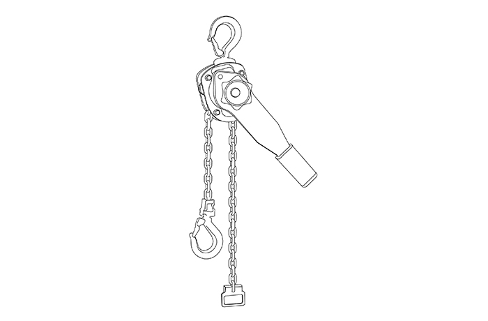 JBL Professional VTX-V20-LH - Lever Hoist for VTX V20 Array Compression (3/4 t, 6.1 m Chain)