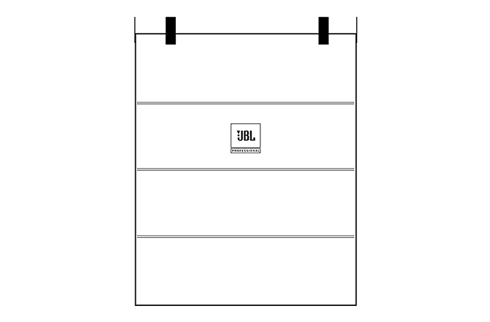 JBL Professional VTX-V20-VT-CVRW - Cover Wrap for VTX V20 Vertical Carrier (3-4 Enclosures + Frame)