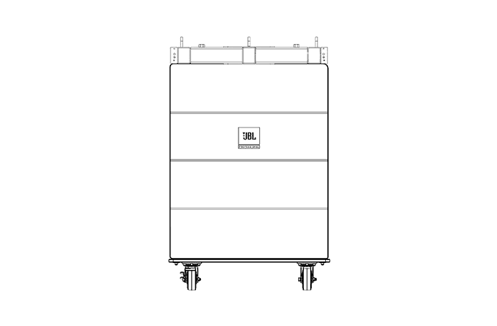 JBL Professional VTX-V20-VT-CVRW - Cover Wrap for VTX V20 Vertical Carrier (3-4 Enclosures + Frame)