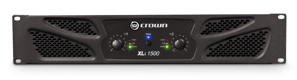 CROWN XLi 1500 – Amplificador de potencia de dos canales, 450 W @ 4 Ω