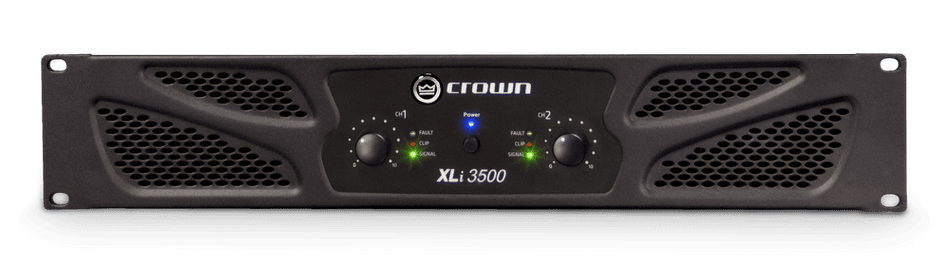 CROWN XLi 3500 – Amplificador de potencia de dos canales, 1 350 W @ 4 Ω
