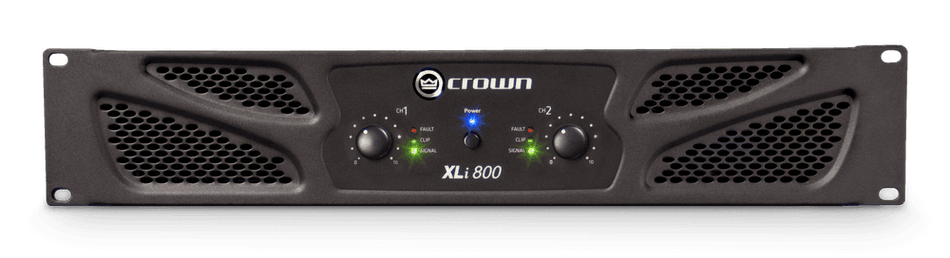 CROWN XLi 800 – Amplificador de potencia de dos canales, 300 W @ 4 Ω