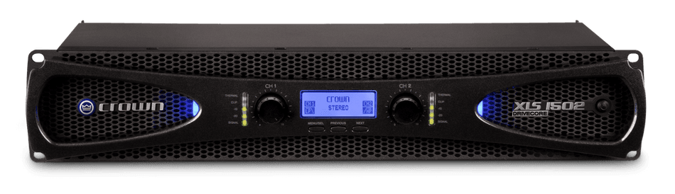 CROWN XLS 1502 – Amplificador de potencia de dos canales, 525 W @ 4 Ω