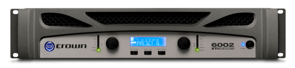 CROWN XTi 6002 – Amplificador de dos canales, 2100 W @ 4 Ω
