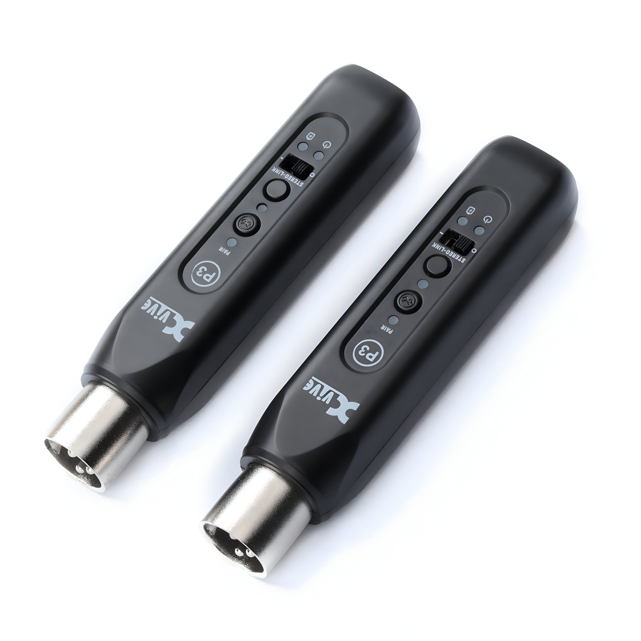 XVive P3D (PAREJA) - 2x Receptor Bluetooth XLR para mesas de Mezcla o PA - Tempo Shop