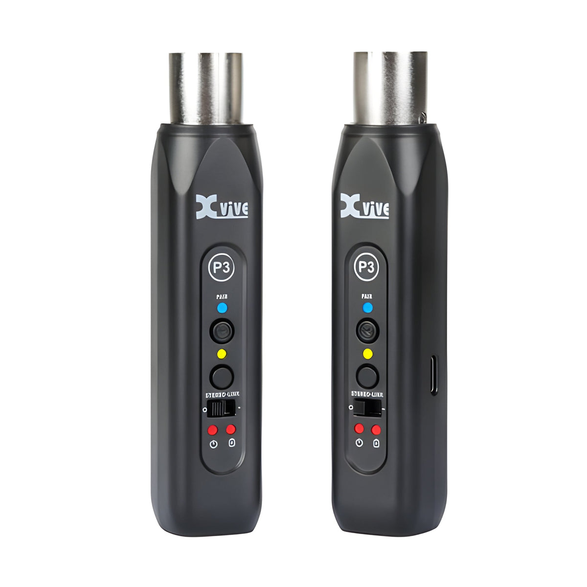 XVive P3D (PAREJA) - 2x Receptor Bluetooth XLR para mesas de Mezcla o PA - Tempo Shop