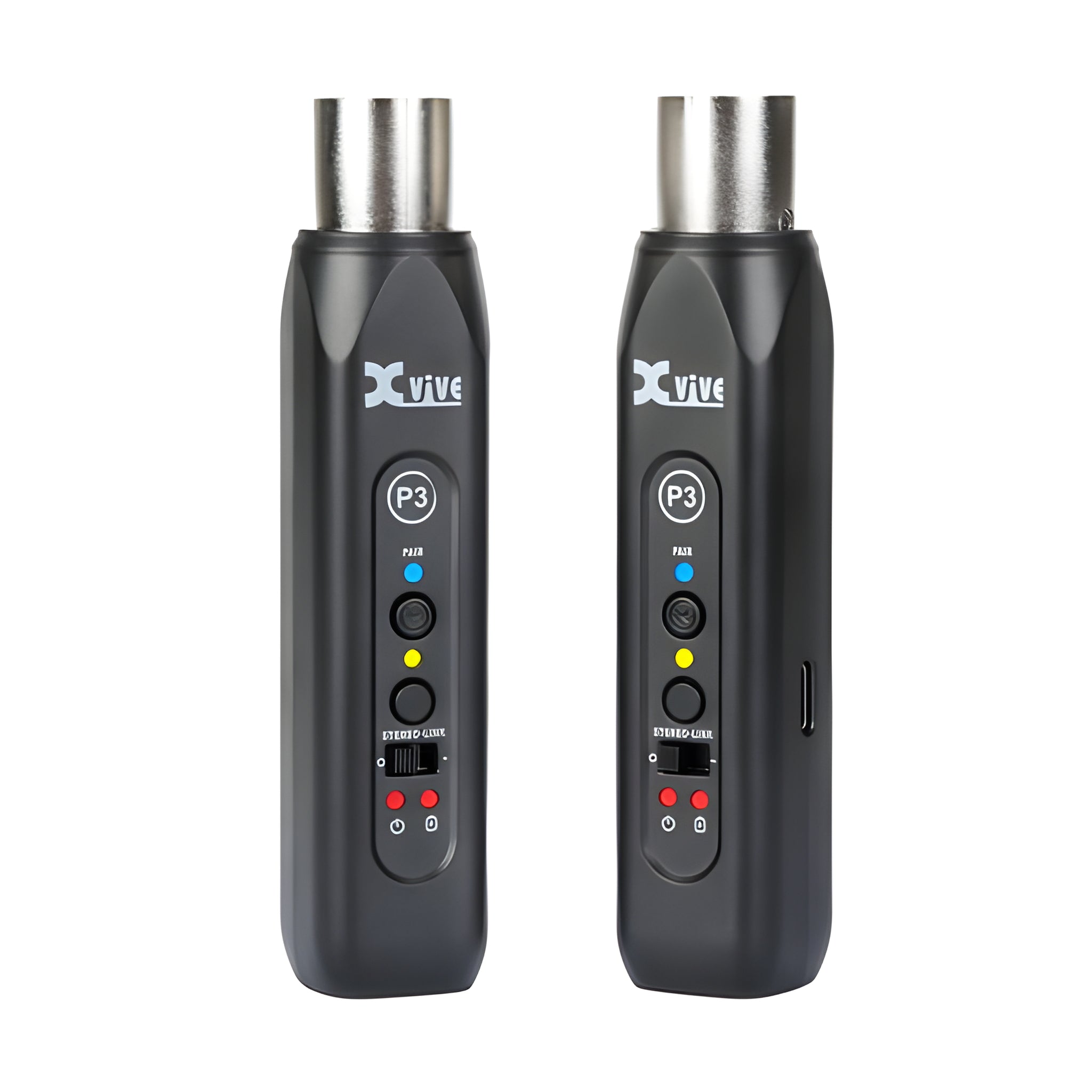 XVive P3D (PAREJA) - 2x Receptor Bluetooth XLR para mesas de Mezcla o PA - Tempo Shop