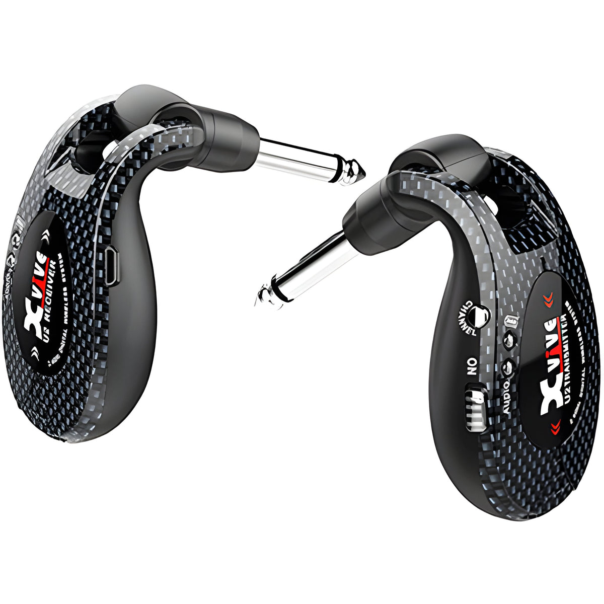 XVive U2 CARBON - Sistema inalámbrico para bajo y guitarra. Carbón - Tempo Shop