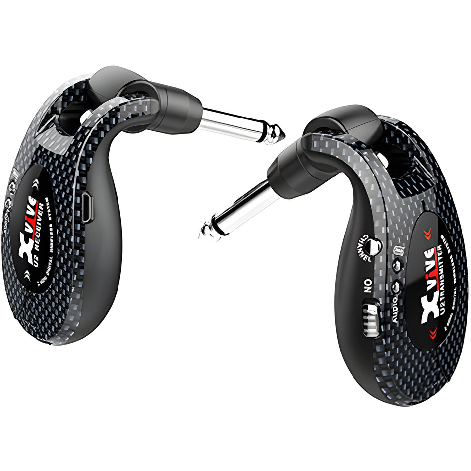 XVive U2 CARBON - Sistema inalámbrico para bajo y guitarra. Carbón - Tempo Shop