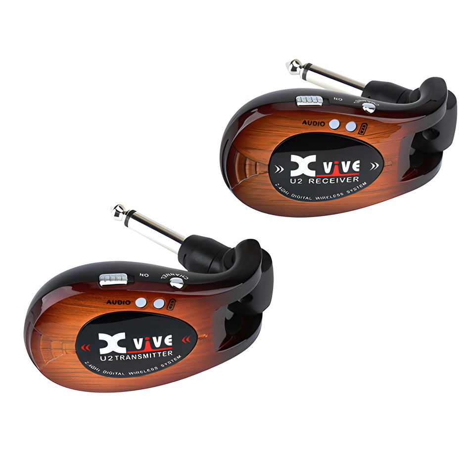 XVive U2 SUNBURST - Sistema inalámbrico para bajo y guitarra. Sunburst - Tempo Shop