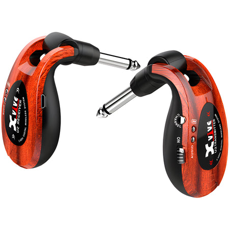 XVive U2 WOODEN - Sistema inalámbrico para bajo y guitarra. Wooden - Tempo Shop