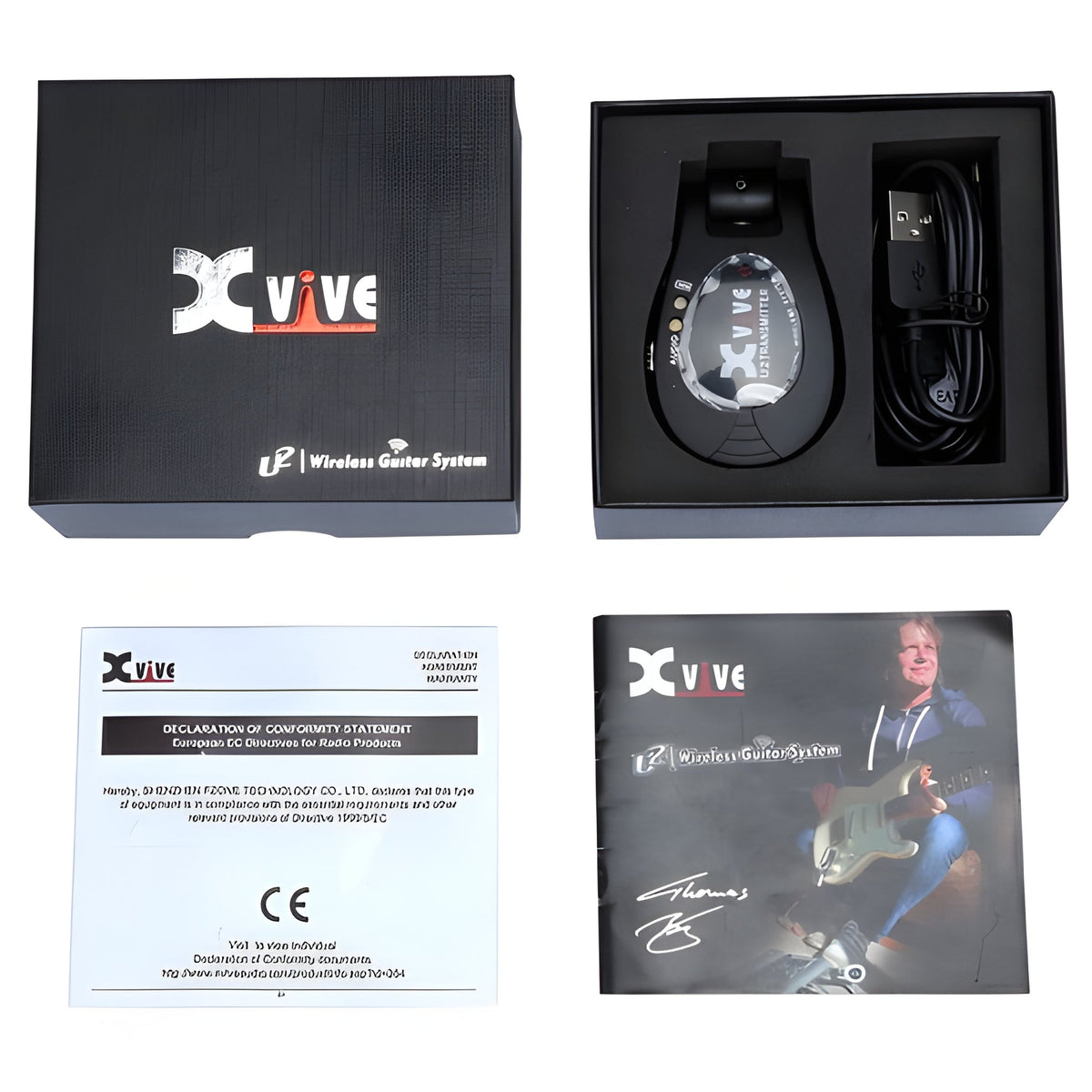 XVive U2T - Transmisor inalámbrico para bajo y guitarra para U2 - Tempo Shop