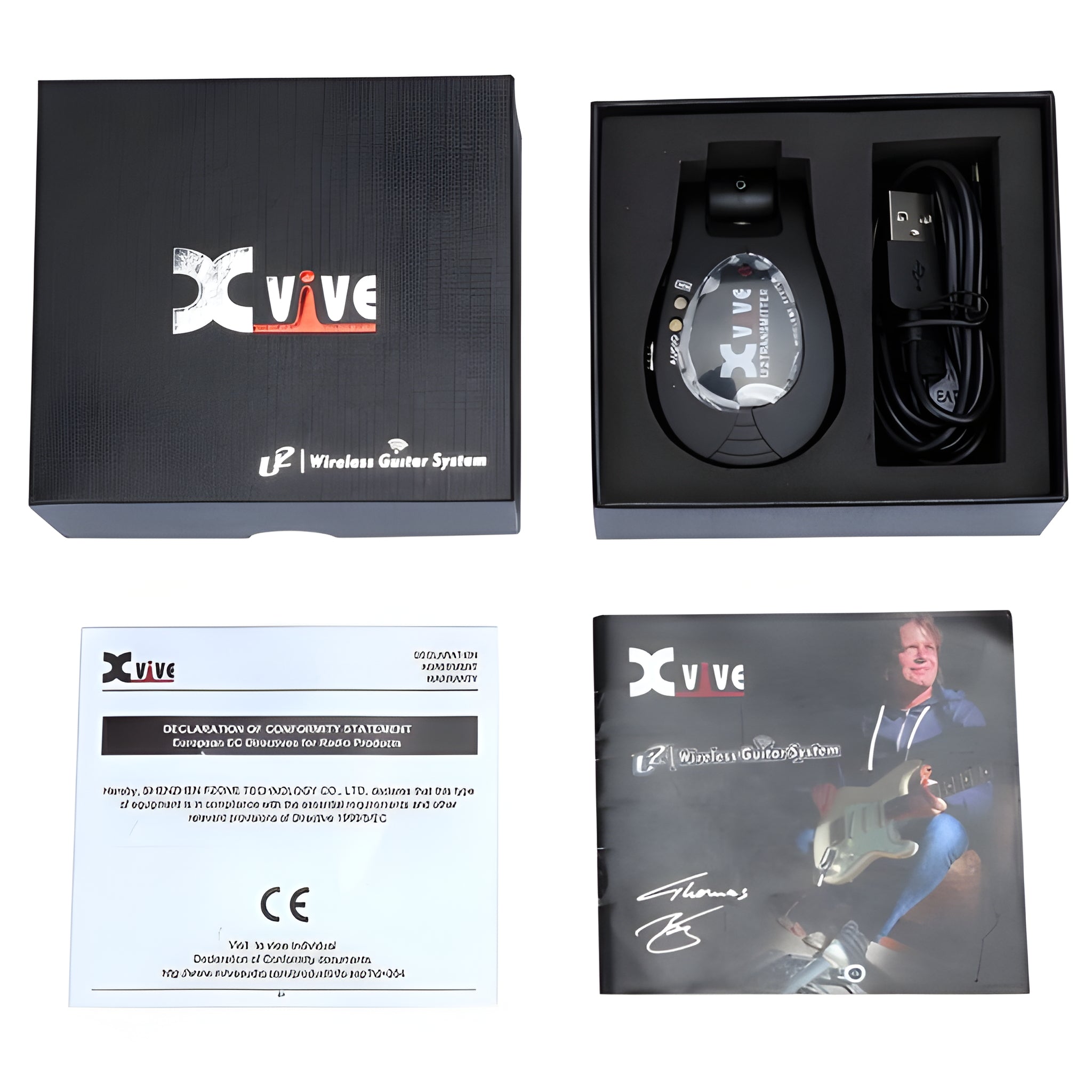 XVive U2T - Transmisor inalámbrico para bajo y guitarra para U2 - Tempo Shop