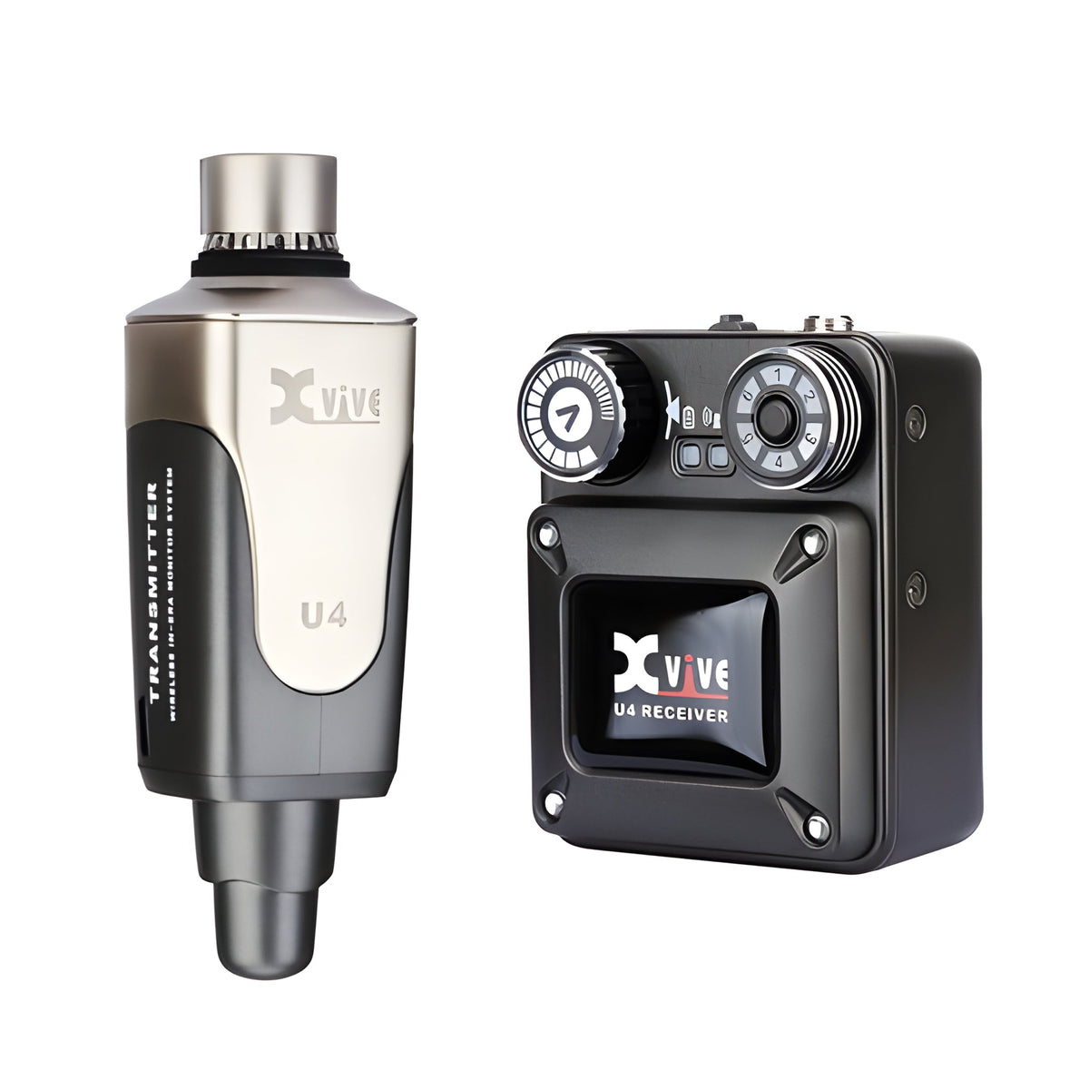 XVive U4T9 - Sistema inalámbrico profesional U4 para monitorización con auriculares T9 In - Ear compuesto por emisor y petaca - Tempo Shop